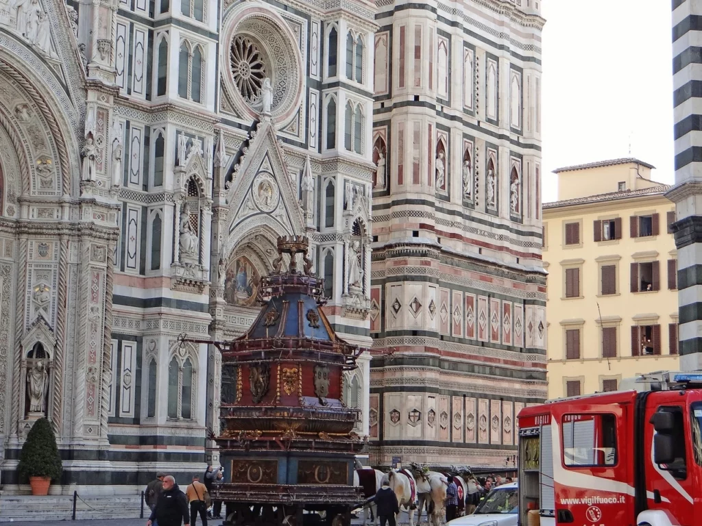 dom we Włoszech - Scoppio del Carro